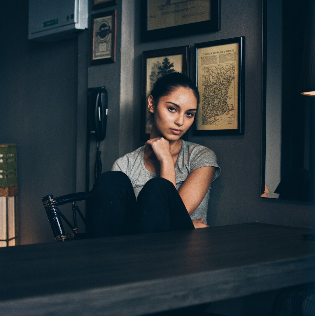 Portrait of a professional female magazine editor